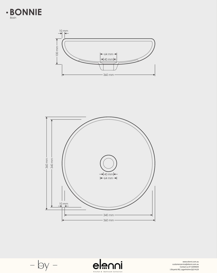 Bonnie Basin - Elenni specification drawing
