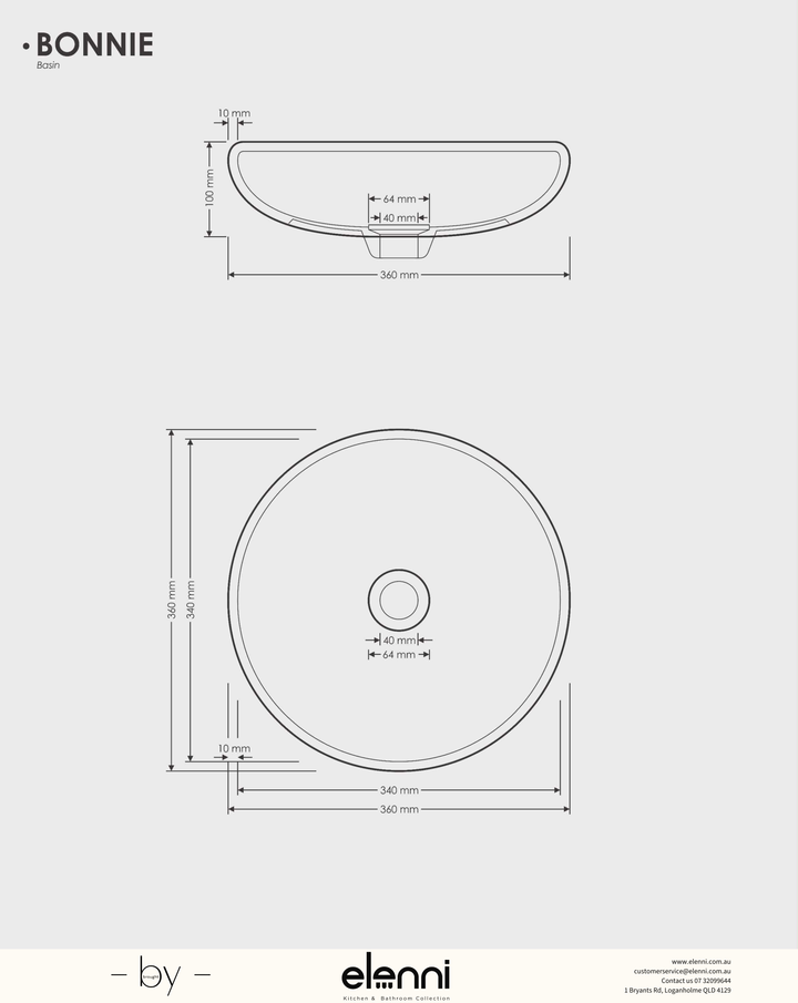 Bonnie Basin - Elenni specification drawing