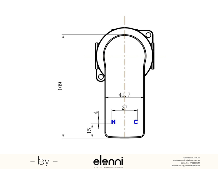 Nova Shower Mixer TRIM KIT Spec (Kiri)