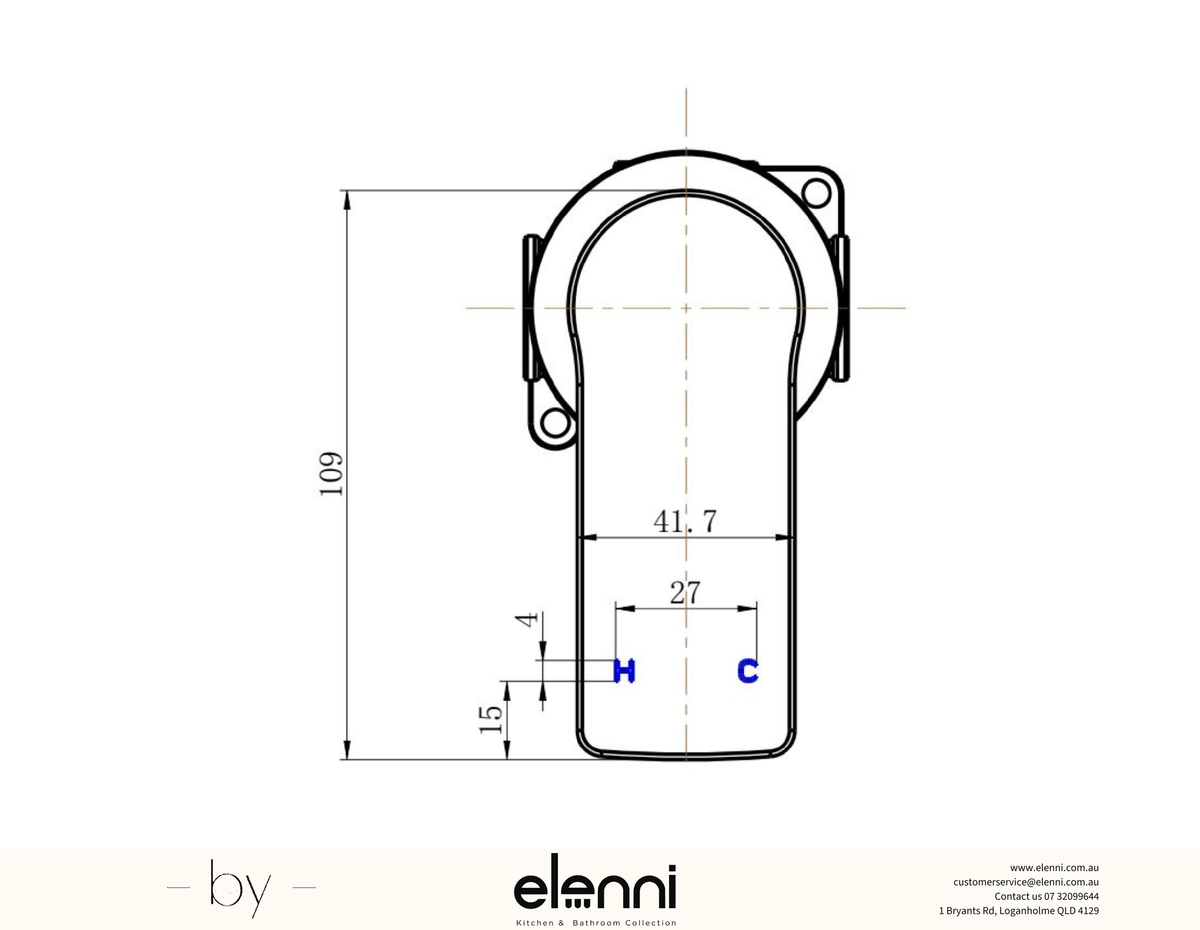 Nova Shower Mixer TRIM KIT Spec (Kiri)