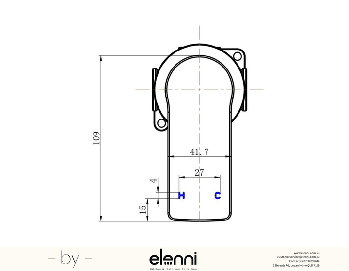 Nova Shower Mixer TRIM KIT Spec (Kiri)
