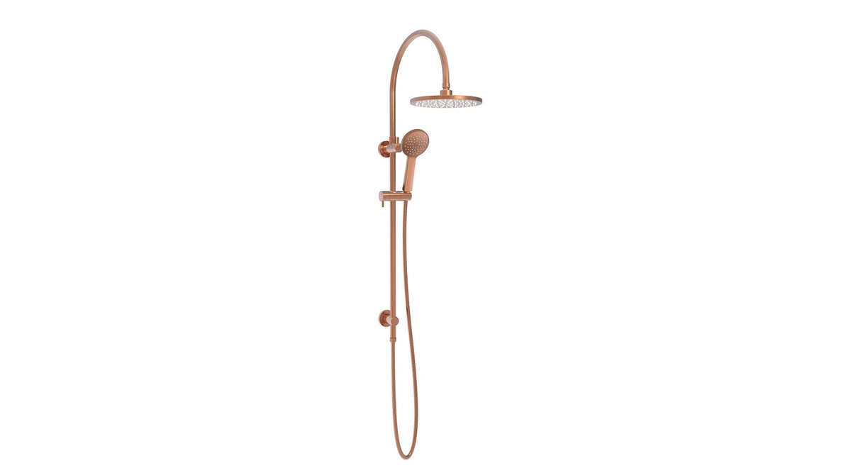 Soul Classic Gooseneck Shower Set - Brushed Copper