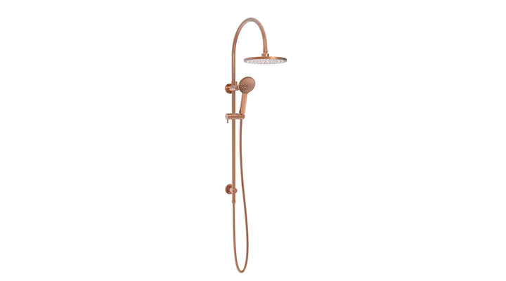 Soul Classic Gooseneck Shower Set - Brushed Copper