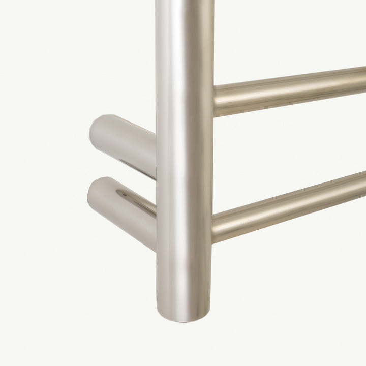 Radiant Heated Round Ladder Towel Rail 600 x 800mm - round-fifth-leg