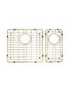 Lavello Protection Grid for MKSP-D670440 (2pcs) - Brushed Bronze Gold Meir