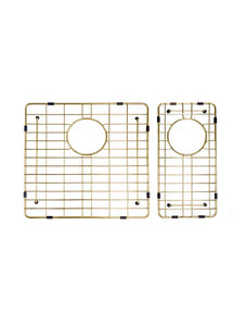 Lavello Protection Grid for MKSP-D670440 (2pcs) - Brushed Bronze Gold Meir