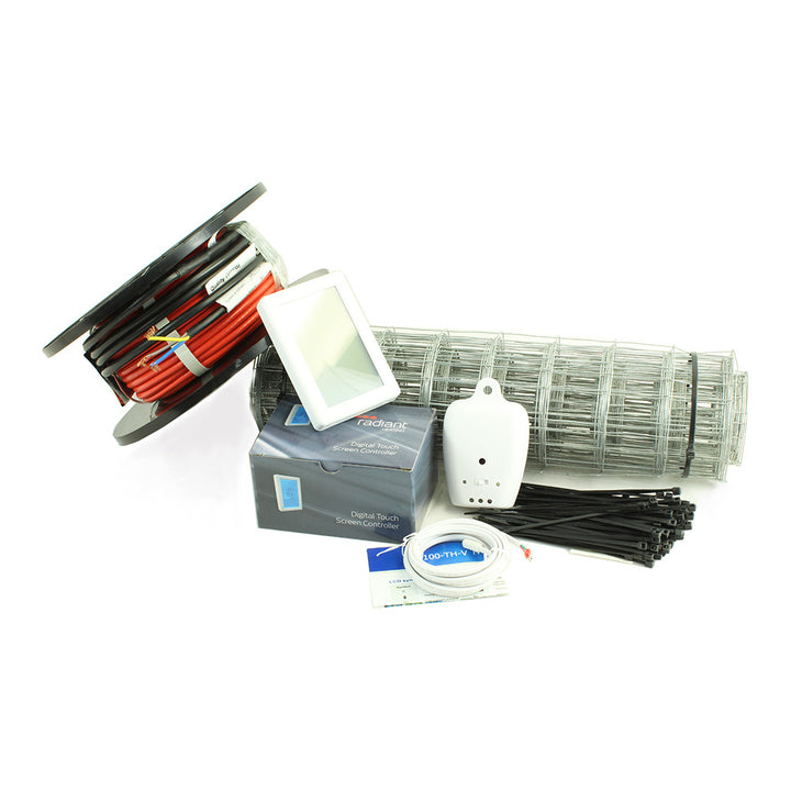 Radiant In-Screed Professional Floor Heating Cable Kit (Bathroom) - isck-1-1000px