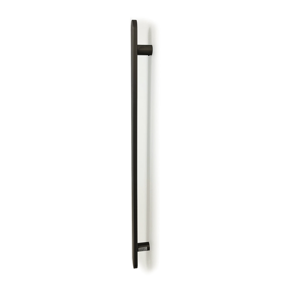 Radiant Vertical Flat Bar Towel Rail 50 x 930mm - gmg-fvtr-930-side