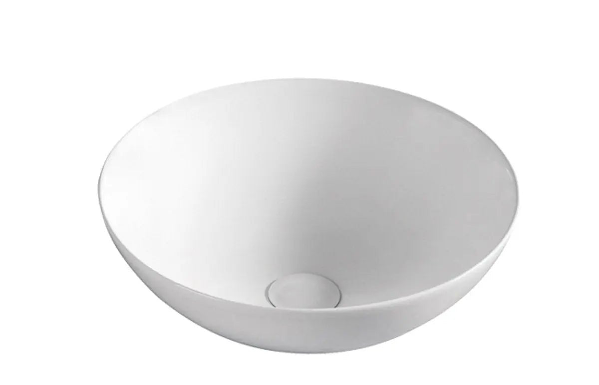Aulic Argyle Matte White Basin product photo