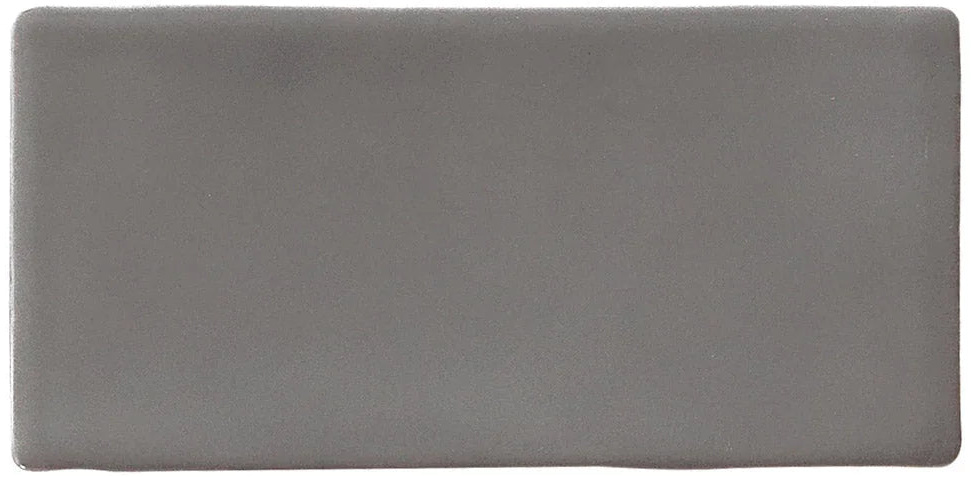 Luxe Smoke Grey Ceramic Wall Tile – 76 x 152 mm, tile face