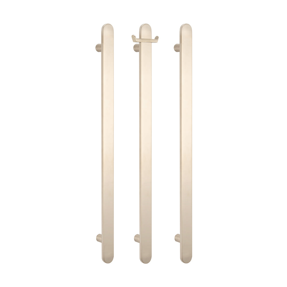 Radiant Heated Vertical Flat Bar Towel Rail 50 x 930mm - bn-fvtr-930_5