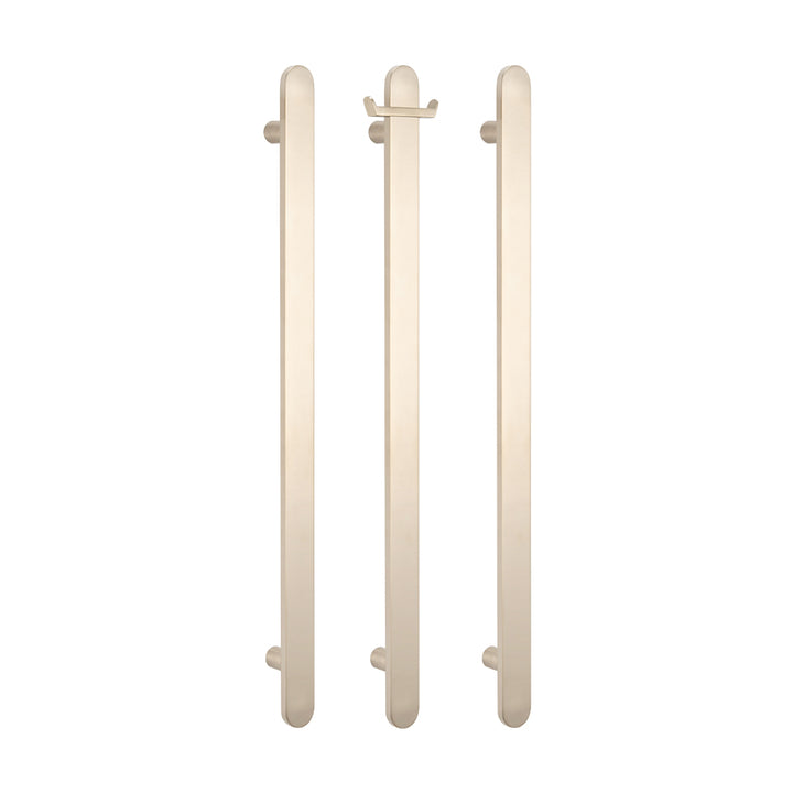 Radiant Heated Vertical Flat Bar Towel Rail 50 x 930mm - bn-fvtr-930_5