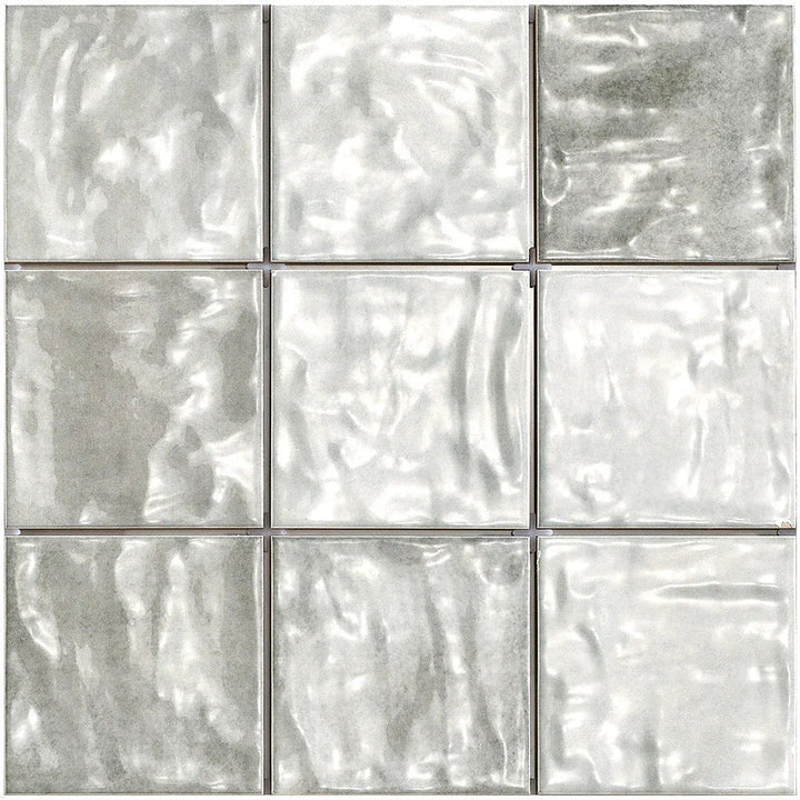 Mallorca Ash Grey Ceramic Wall Tile tile face