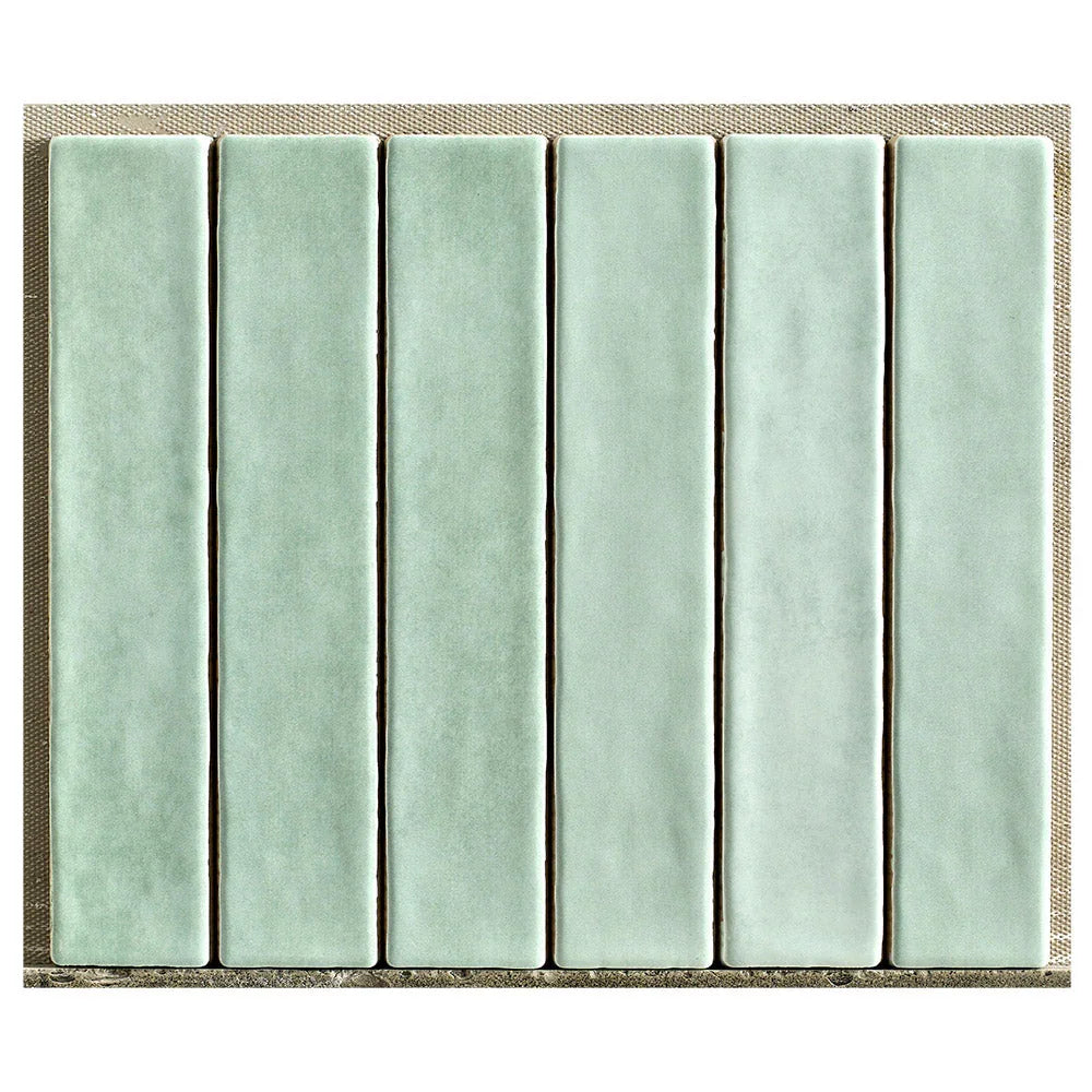 Mallorca Mint Ceramic Wall Tile tile face