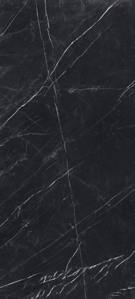 Marquina Black Porcelain Slab 6 mm – 2800 x 1200 mm, tile face