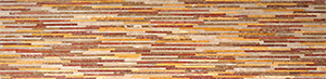 Matrix Azul Macaubas+Thassos Matrix Marble Mosaic – 600 x 150 mm, tile face