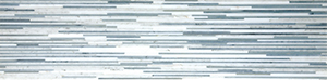 Matrix Multi Grey Matrix Marble Mosaic – 600 x 150 mm, tile face