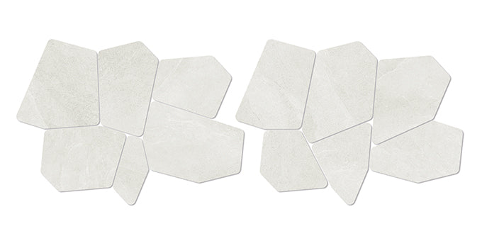 MayaStone Cozy Porcelain Mosaic tile face, 675 x 500 mm