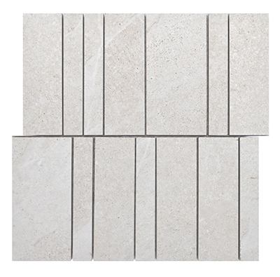 MayaStone Nova Brick Porcelain Mosaic tile face, 300 x 300 mm