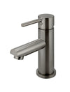 Round Basin Mixer - Shadow Gunmetal Meir