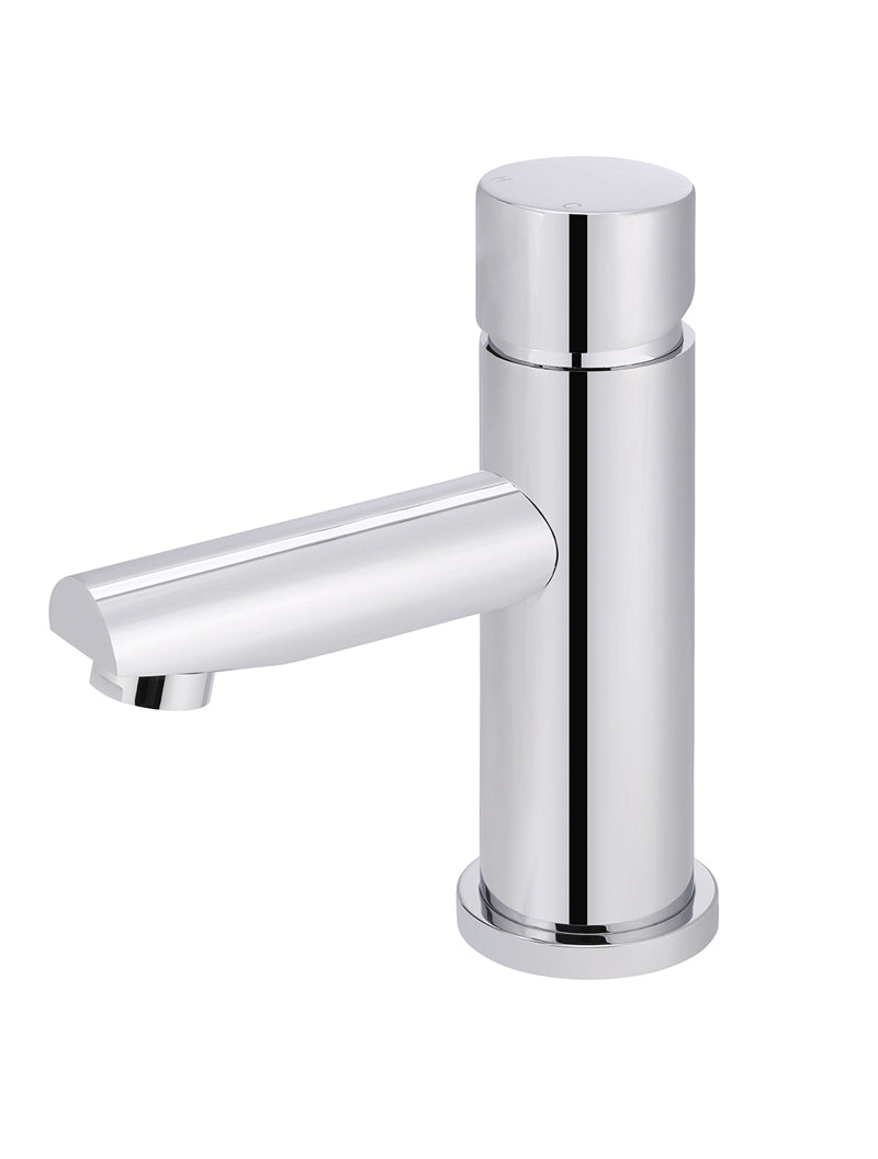 Round Pinless Basin Mixer - Chrome