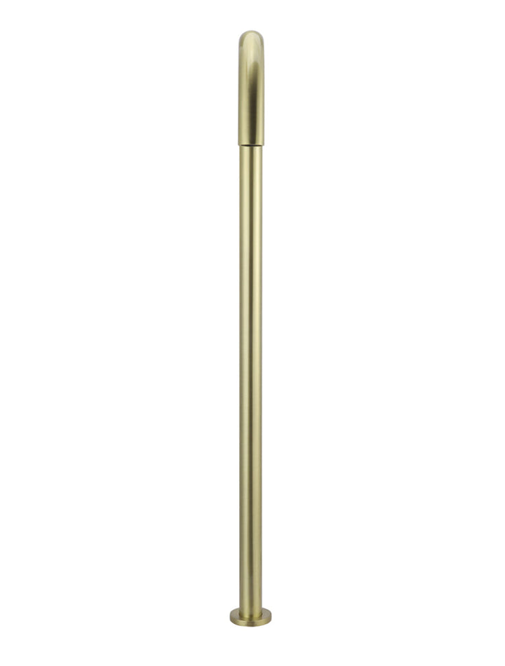 Round Freestanding Bath Spout - PVD Tiger Bronze