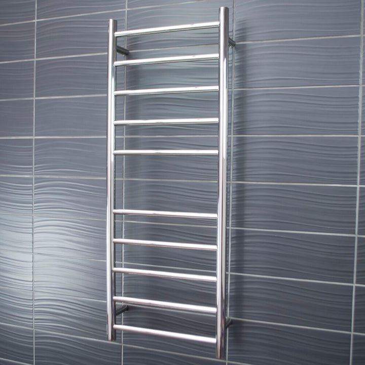 Radiant Low Voltage Heated Round Ladder Towel Rail 430 x 1100mm - rtr430-square-1000px