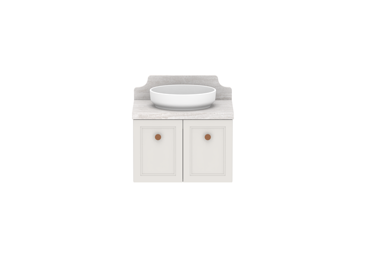 Mabel Full Depth Wall Hung Vanity, Mabel Full Depth 600 Wall Hung