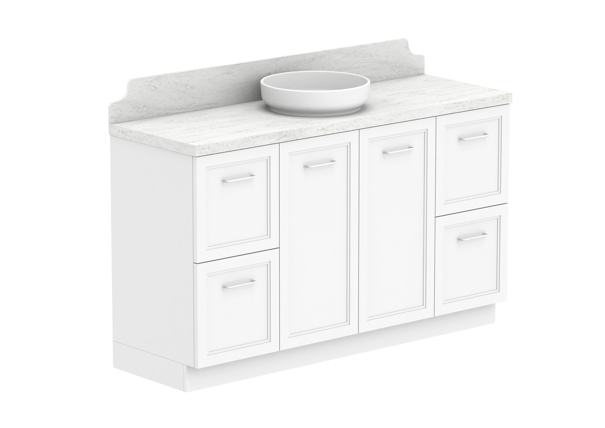 Mabel Full Depth Floor Mount Vanity, Mabel Full Depth 1500 Floor Mount