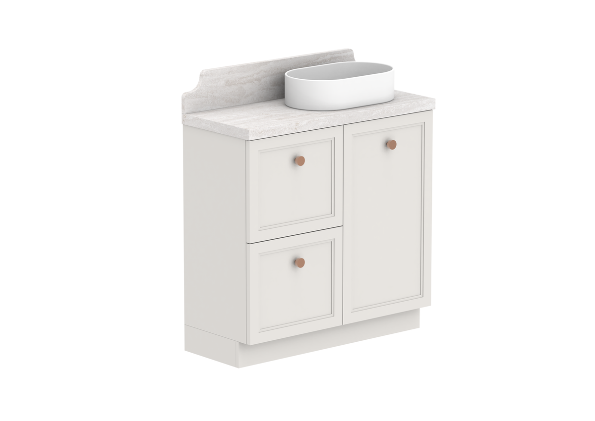 Mabel Ensuite Floor Mount Vanity, Mabel Ensuite 900 Floor Mount