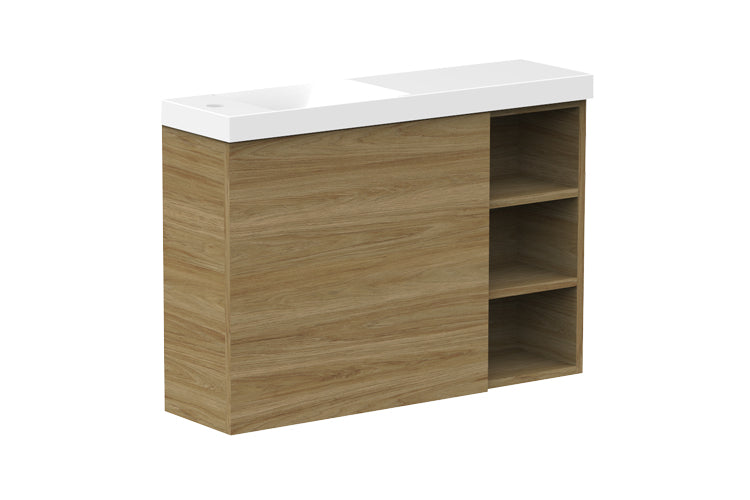 Petite Shelf Vanity, Petite Shelf Wall Hung