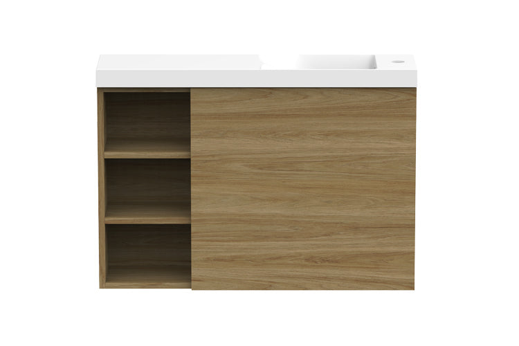 Petite Shelf Vanity, Petite Shelf Wall Hung