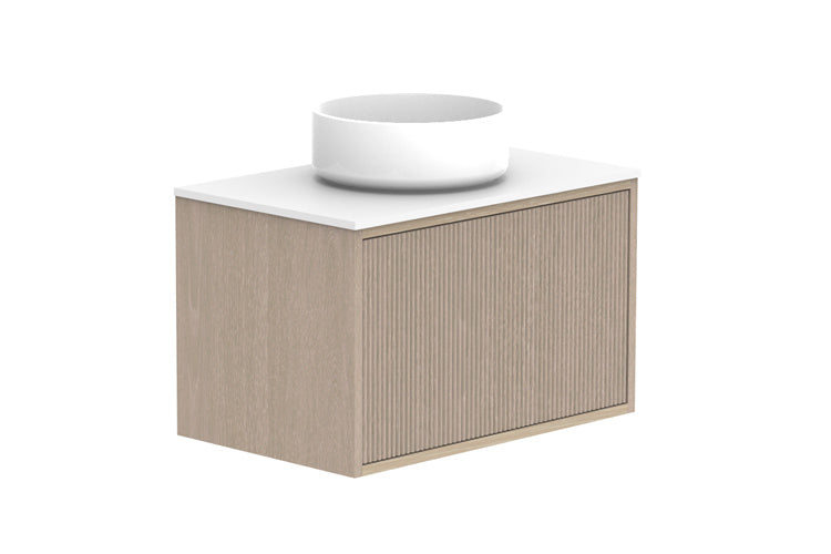Clifton Ensuite Wall Hung Vanity - Clifton Ensuite 600 Wall Hung