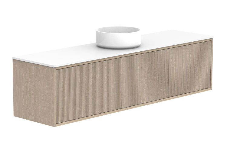 Clifton Ensuite Wall Hung Vanity - Clifton Ensuite 1500 Wall Hung