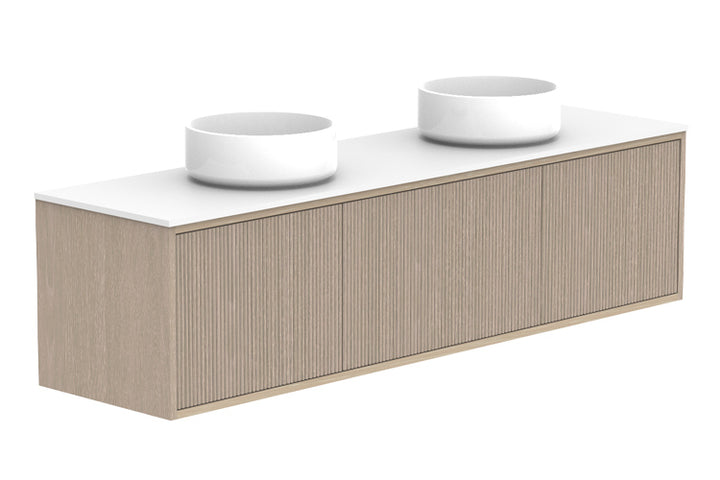 Clifton Ensuite Wall Hung Vanity - Clifton Ensuite 1500 Wall Hung