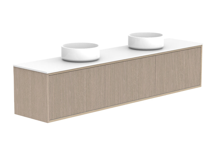 Clifton Ensuite Wall Hung Vanity - Clifton Ensuite 1800 Wall Hung