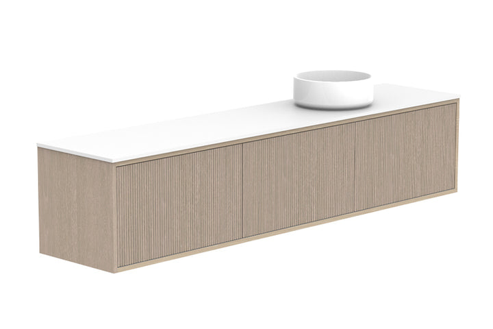 Clifton Ensuite Wall Hung Vanity - Clifton Ensuite 1800 Wall Hung