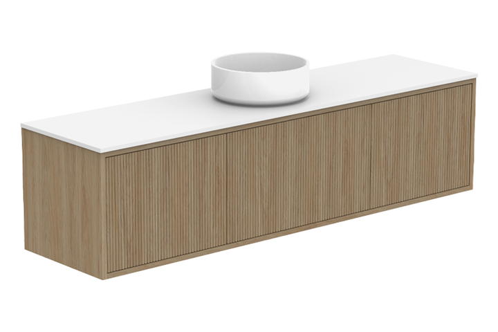 Clifton Ensuite Wall Hung Vanity - Clifton Ensuite 1500 Wall Hung