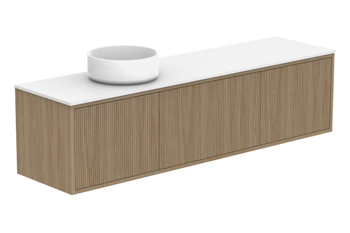 Clifton Ensuite Wall Hung Vanity, Clifton Ensuite 1500 Wall Hung