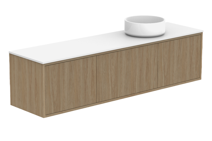 Clifton Ensuite Wall Hung Vanity - Clifton Ensuite 1500 Wall Hung