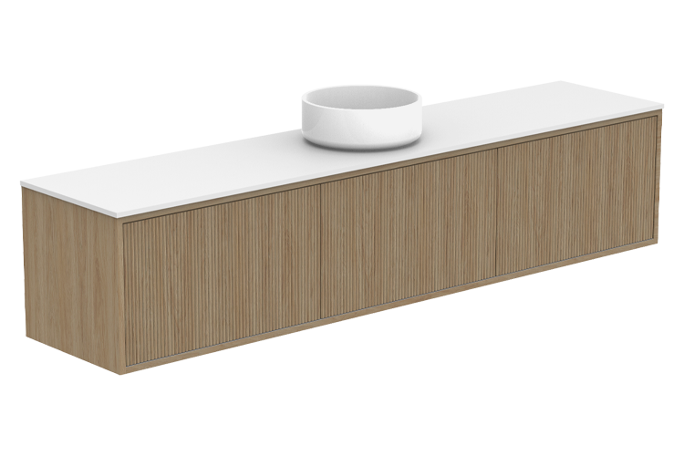 Clifton Ensuite Wall Hung Vanity - Clifton Ensuite 1800 Wall Hung