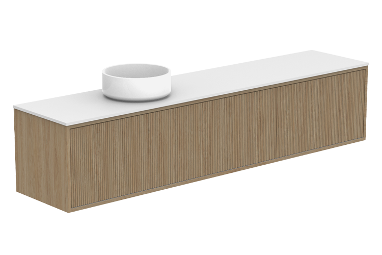 Clifton Ensuite Wall Hung Vanity - Clifton Ensuite 1800 Wall Hung