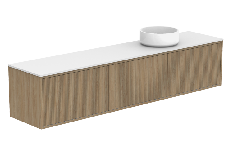 Clifton Ensuite Wall Hung Vanity, Clifton Ensuite 1800 Wall Hung