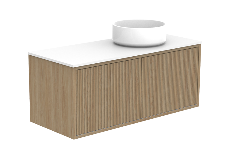 Clifton Ensuite Wall Hung Vanity, Clifton Ensuite 900 Wall Hung