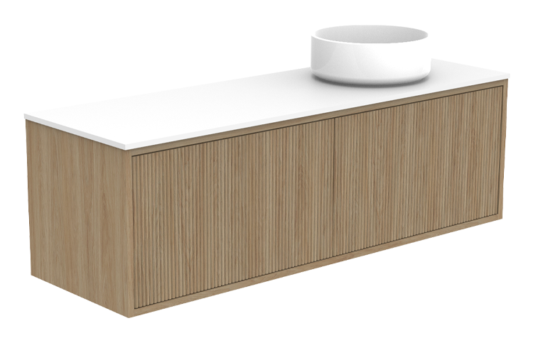 Clifton Ensuite Wall Hung Vanity, Clifton Ensuite 1200 Wall Hung