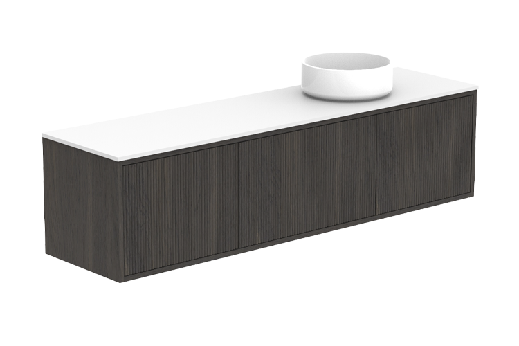 Clifton Ensuite Wall Hung Vanity - Clifton Ensuite 1500 Wall Hung