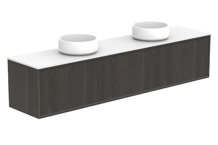 Clifton Ensuite Wall Hung Vanity - Clifton Ensuite 1800 Wall Hung