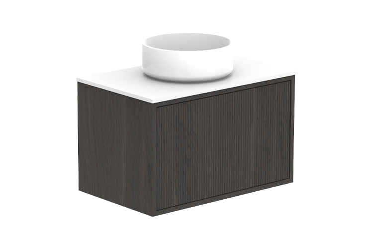 Clifton Ensuite Wall Hung Vanity - Clifton Ensuite 600 Wall Hung