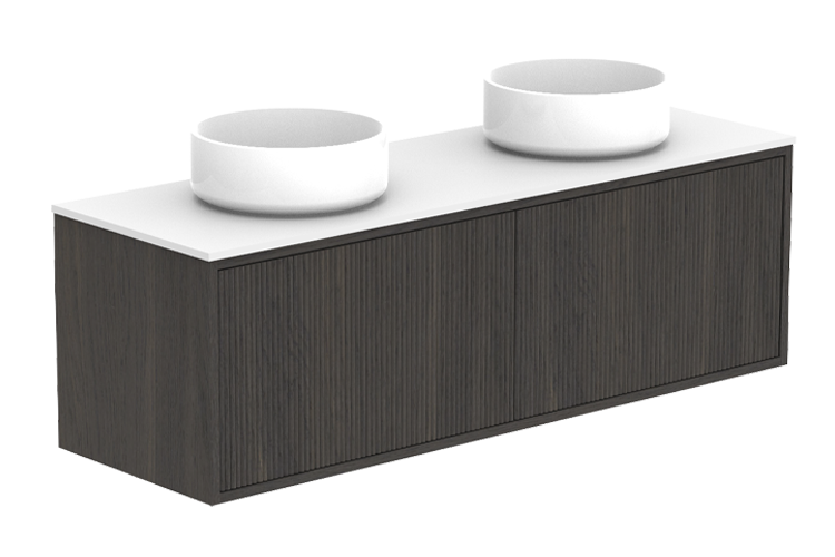 Clifton Ensuite Wall Hung Vanity, Clifton Ensuite 1200 Wall Hung