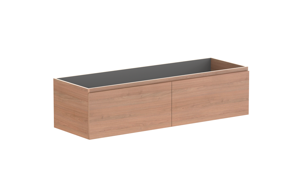 Glacier All-Drawer Slim 1500mm Wall Hung Vanity - Glacier All-Drawer, 1500 Slim, Wall Hung